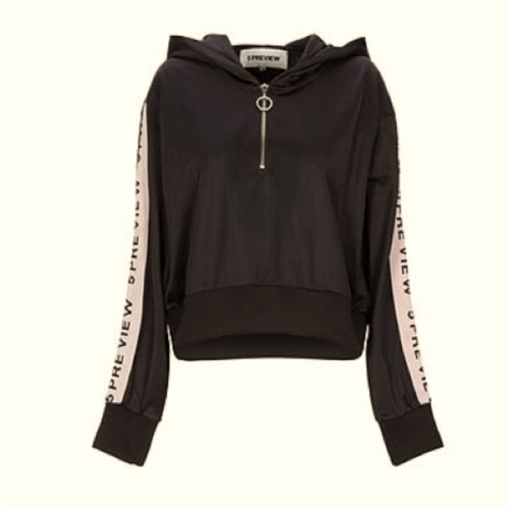 5PREVIEW half-zip hoodie
